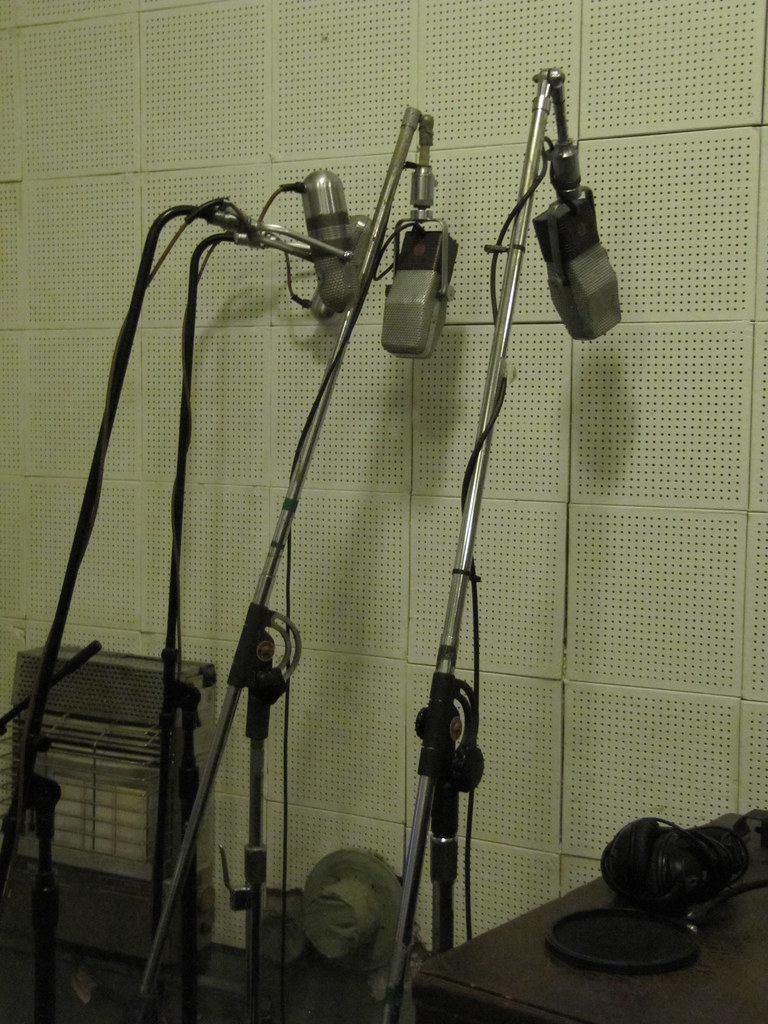 Memphis Sun Studios microphones