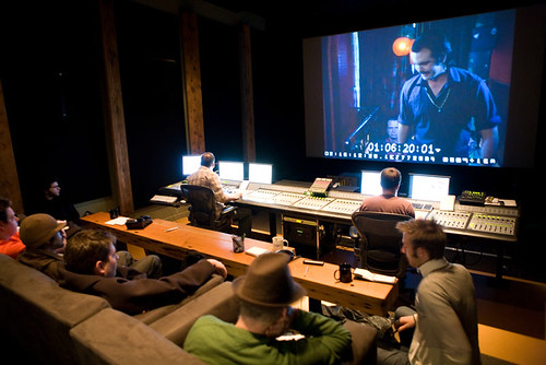 Sound Design for Visual Media and Film Production students at dbc sound