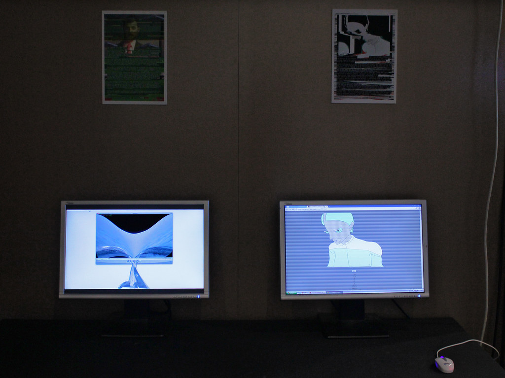 Jon Satrom - QTzrk (2011) http://Jonsatrom.com/ & Videogramo - olympic Games (2010) http://www.videogramo.8bitpeoples.co